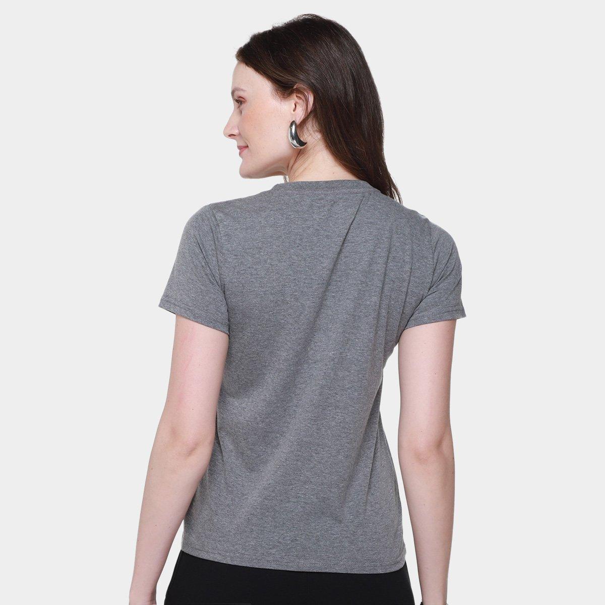 Camiseta Olympikus Logo Feminina - 2