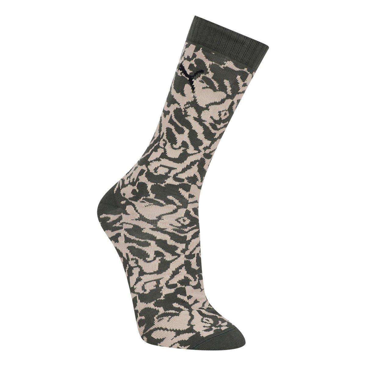 Kit Meia Puma Cano Longo Esportiva C/ 2 Pares Masculina - 2