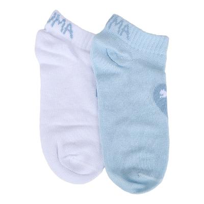 Kit Meia Sapatilha Infantil Puma C/ 2 Pares Menina