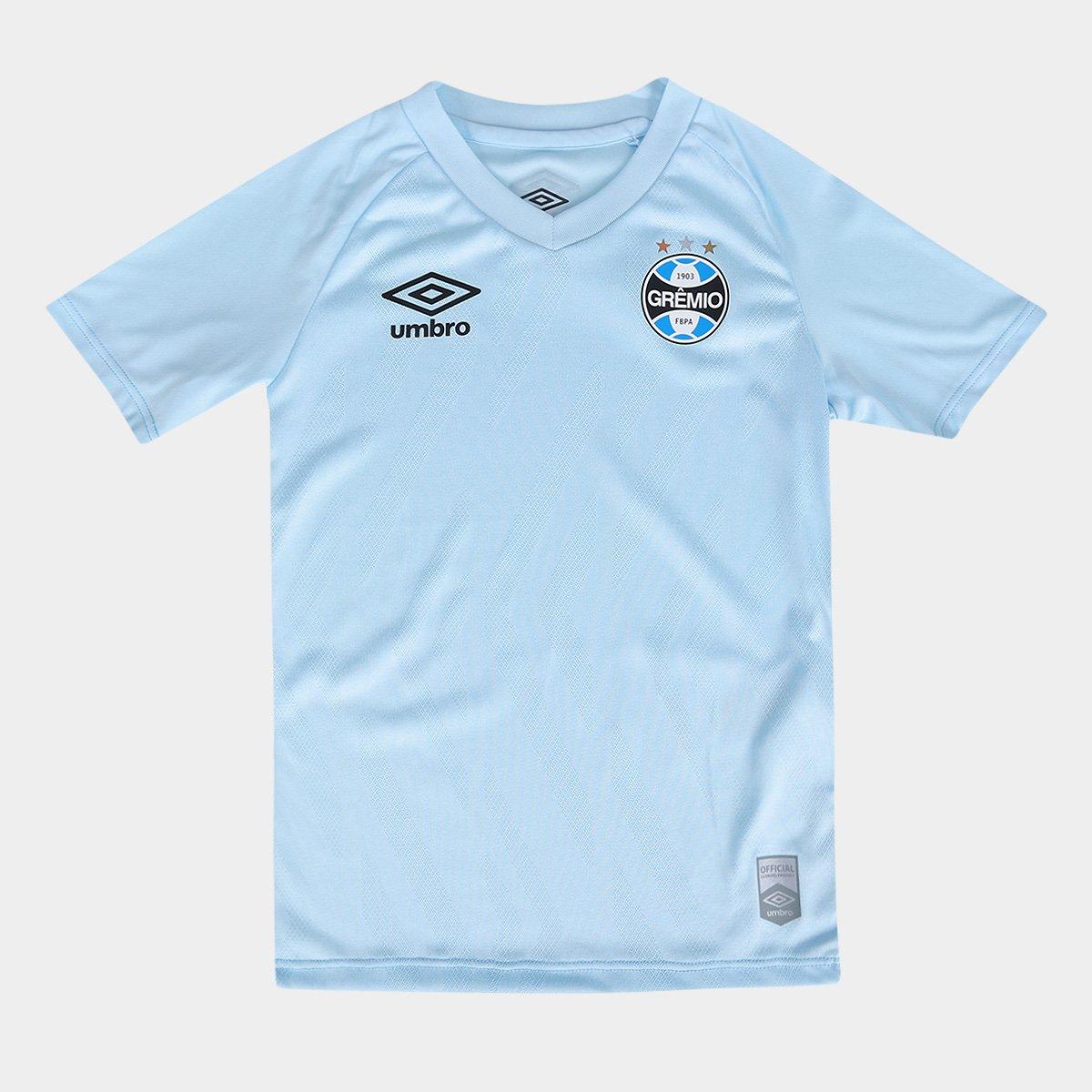 Kit Camisa Infantil Grêmio II 25/26 s/n Torcedor Umbro - 2