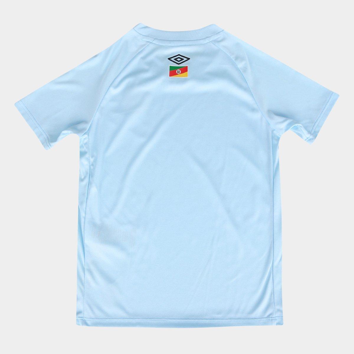 Kit Camisa Infantil Grêmio II 25/26 s/n Torcedor Umbro - 3