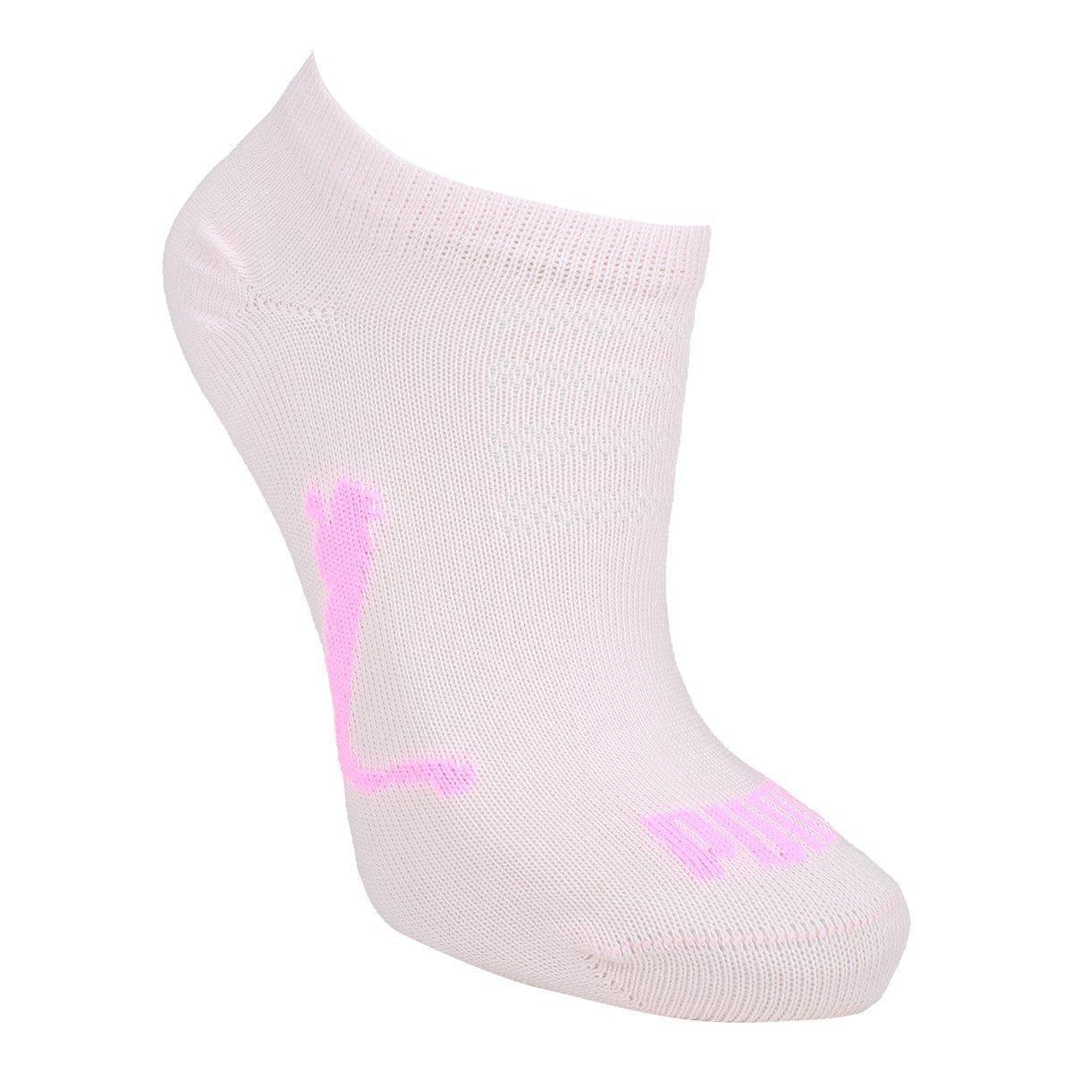 Kit Meia Sapatilha Infantil Puma C/ 3 Pares Menina - 4