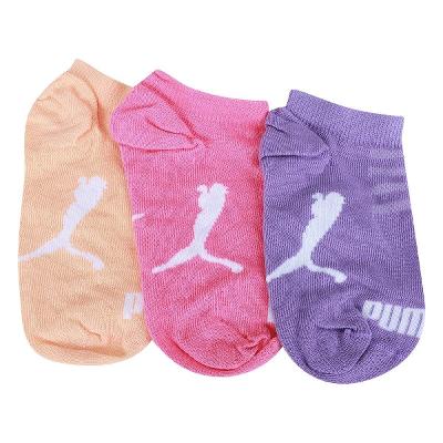 Kit Meia Sapatilha Infantil Puma C/ 3 Pares Menina