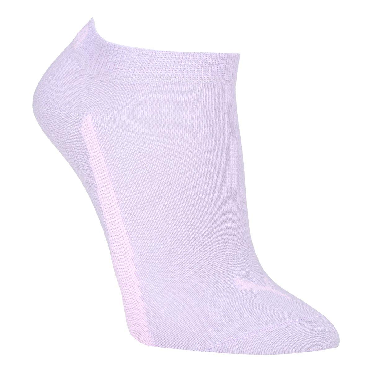 Kit Meia Sapatilha Puma Esportiva C/ 3 Pares Feminina - 2