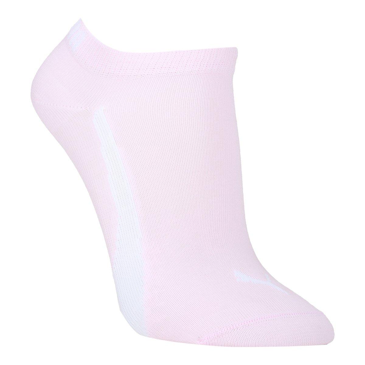 Kit Meia Sapatilha Puma Esportiva C/ 3 Pares Feminina - 4