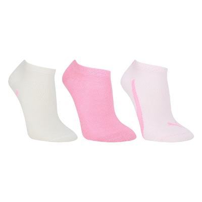 Kit Meia Sapatilha Puma Esportiva C/ 3 Pares Feminina