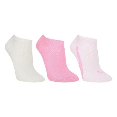 Kit Meia Sapatilha Puma Esportiva C/ 3 Pares Feminina