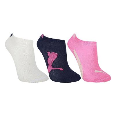 Kit Meia Sapatilha Infantil Puma C/ 3 Pares Menina