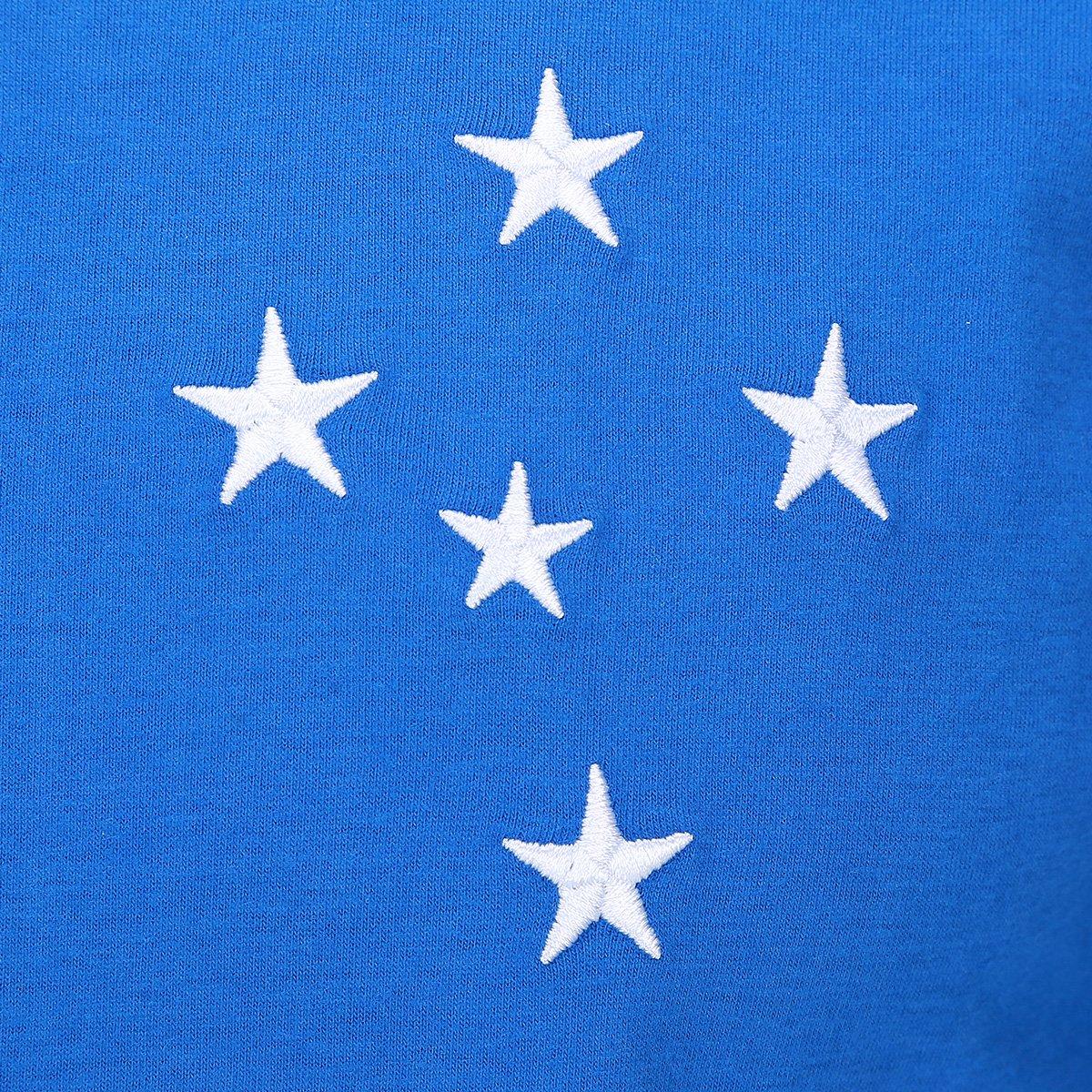 Camisa Cruzeiro RetrôMania Libertadores 1976 Manga Longa Masculina - 3