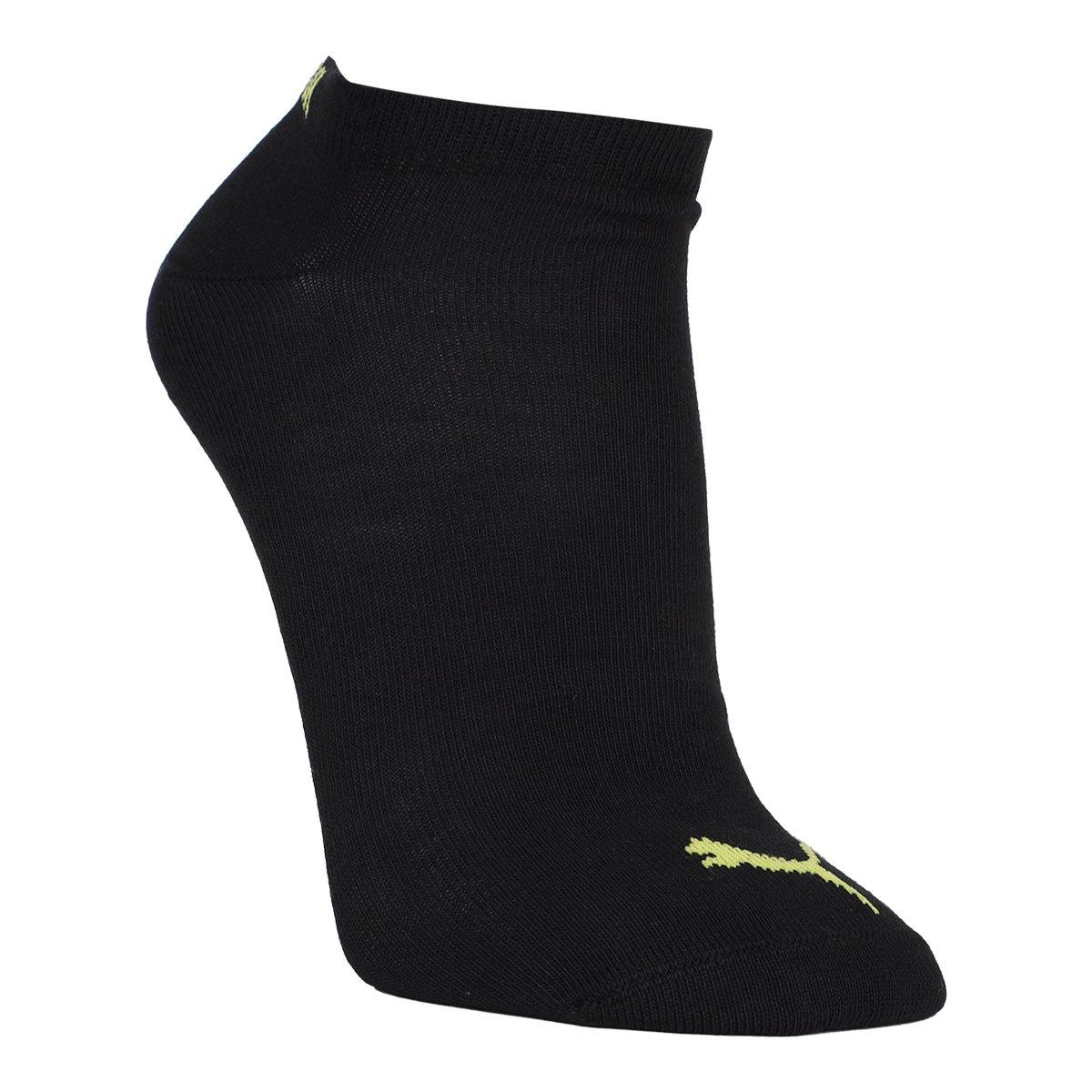 Kit Meia Sapatilha Puma Esportiva C/ 3 Pares Masculina - 2