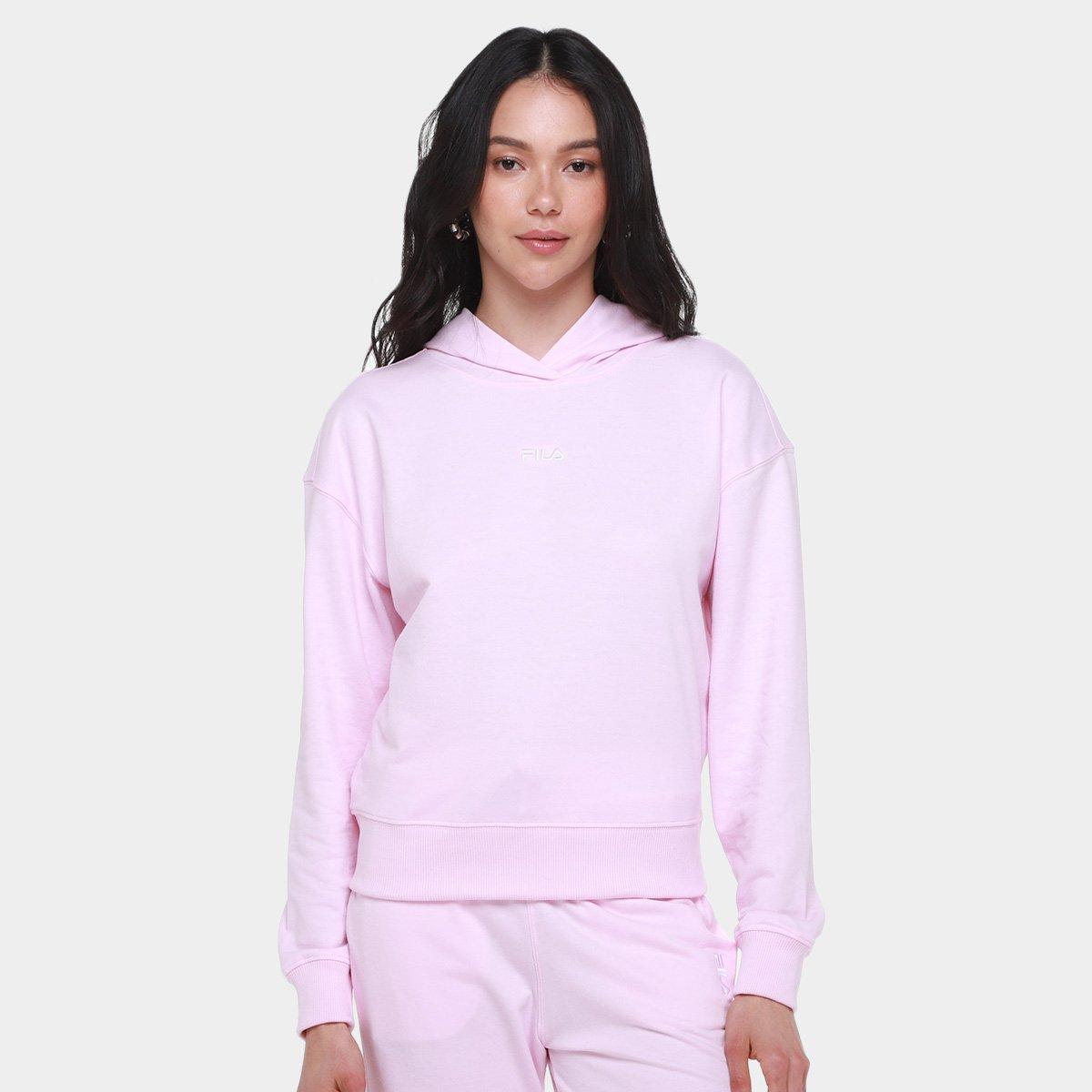 Moletom Com Capuz Fila Basic Classic Light Feminino - 1