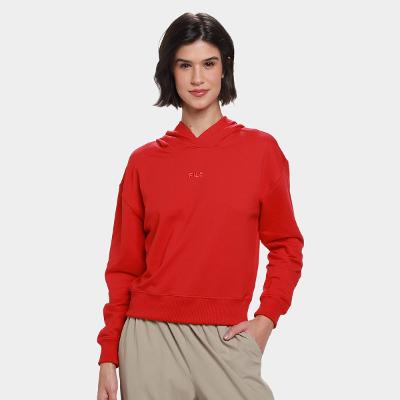 Moletom Com Capuz Fila Basic Classic Light Feminino