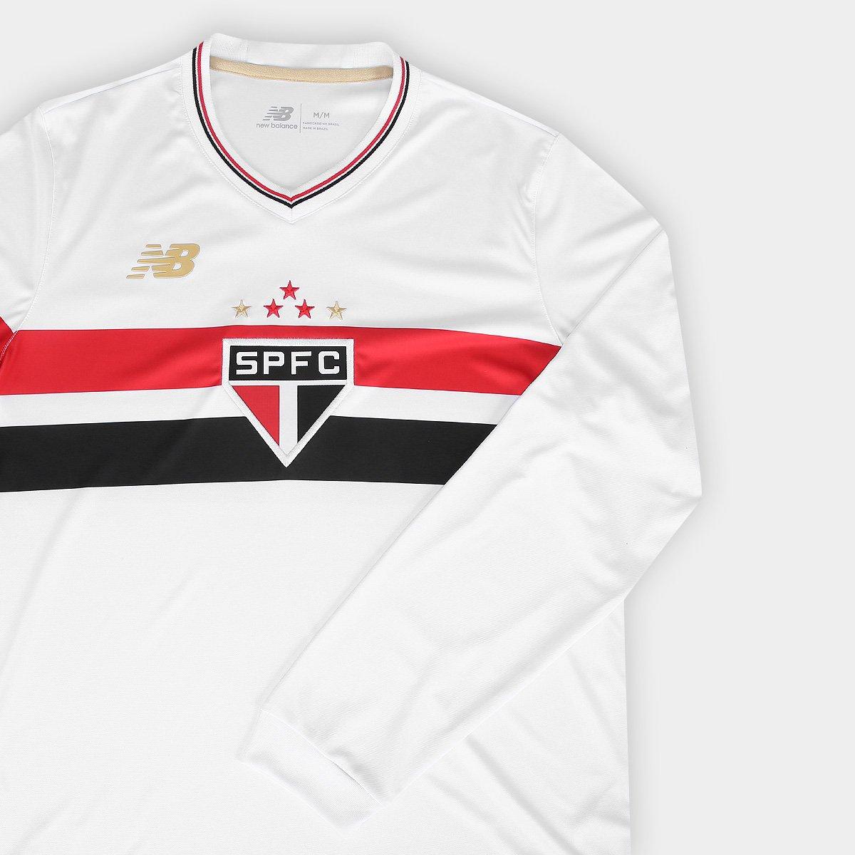 Camisa Manga Longa São Paulo I 25/26 s/n New Balance - 9