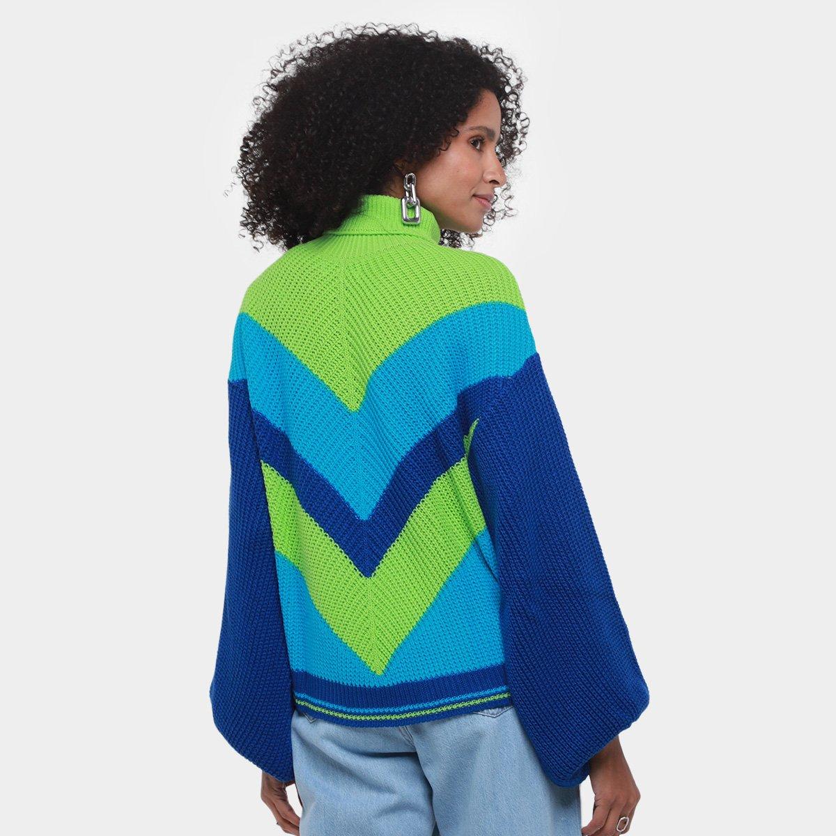 Blusa Tricô Colcci Gola Alta Feminina - 2