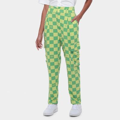 Calça Colcci Jacquard Xadrez Feminina