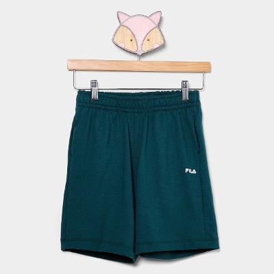 Bermuda Infantil Fila Regular Letter Light Menino