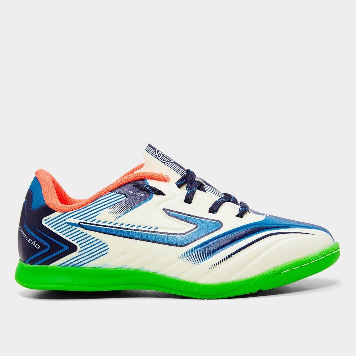 Chuteira Futsal Infantil Topper Camaleão - 1