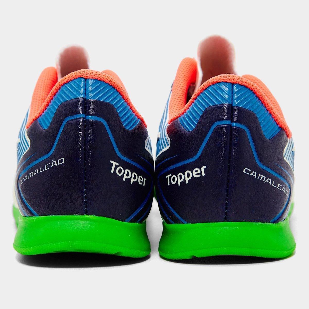 Chuteira Futsal Infantil Topper Camaleão - 3