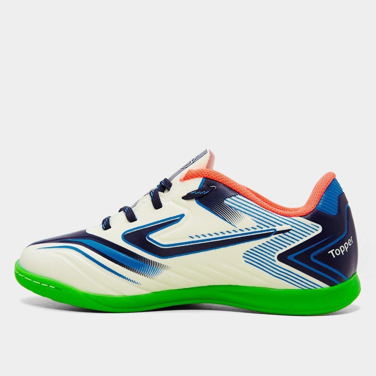 Chuteira Futsal Infantil Topper Camaleão - 6