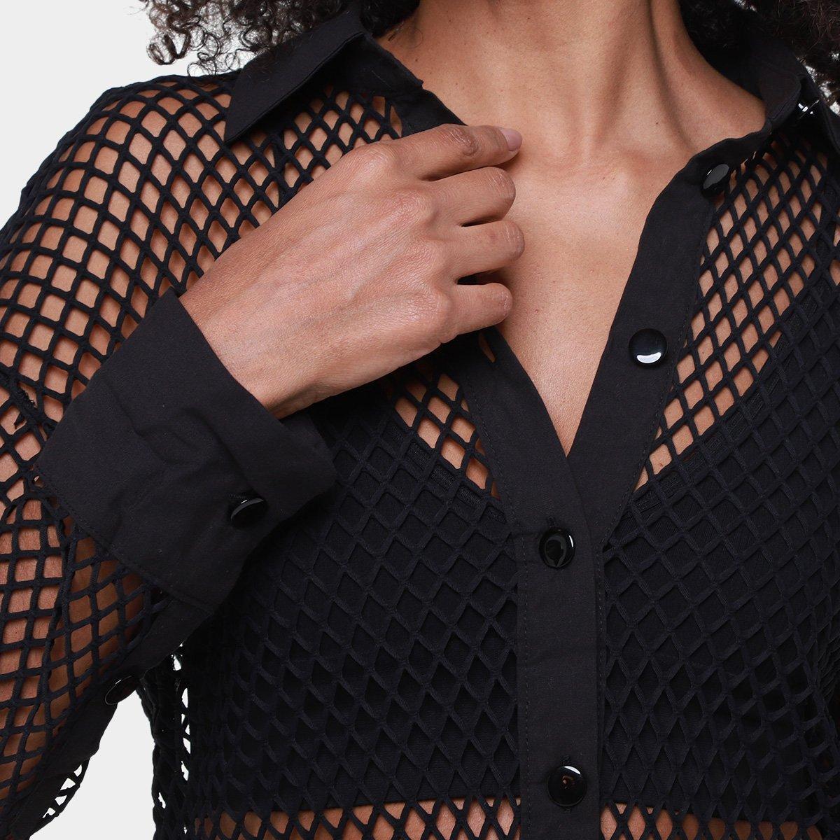 Camisa Colcci Comfort Telada Feminina - 3