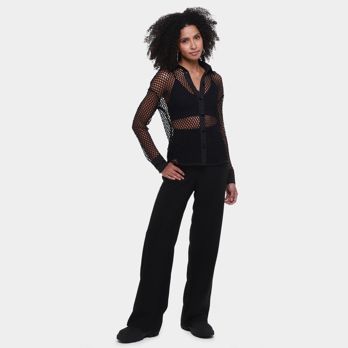 Camisa Colcci Comfort Telada Feminina - 4