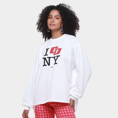 Moletom Colcci New York Feminina