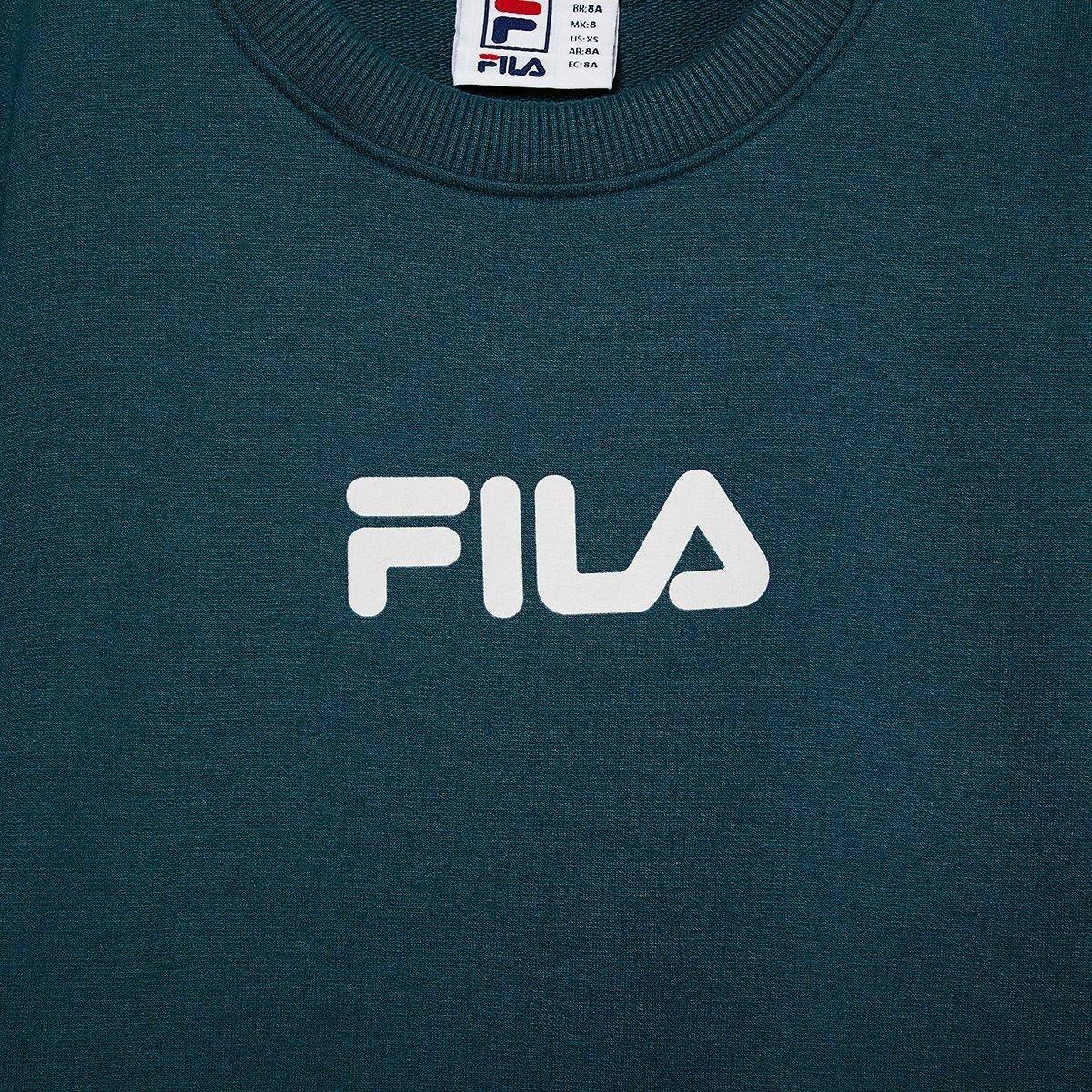 Moletom Infantil Fila Regular Letter Light Menina - 2