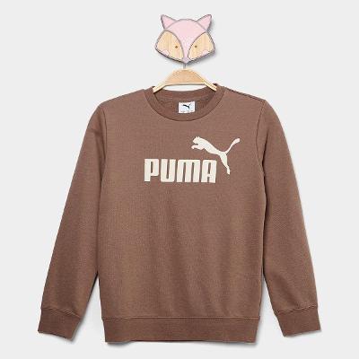 Moletom Infantil Puma Logo Crew Menino