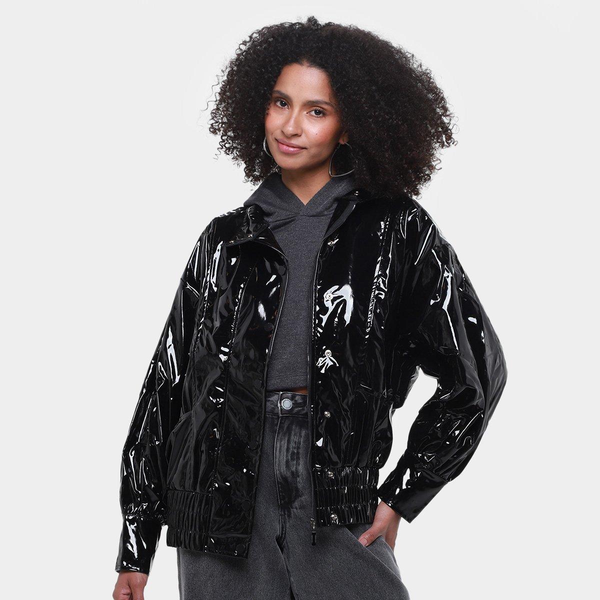 Jaqueta Colcci Vinil Feminina - 2