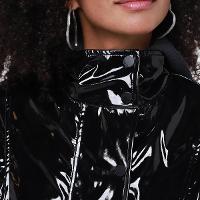 Jaqueta Colcci Vinil Feminina