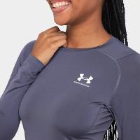 Camiseta Under Armour Heatgear Manga Longa Feminina - 3