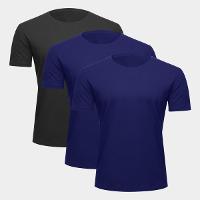 Kit Camiseta Hering Slim Masculina 3 Peças - 1