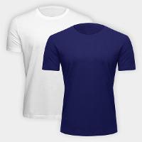 Kit Camiseta Hering Slim Masculina 2 Peças - 1