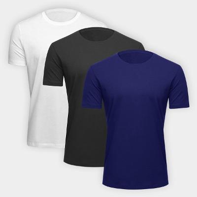 Kit Camiseta Hering Slim Masculina 3 Peças
