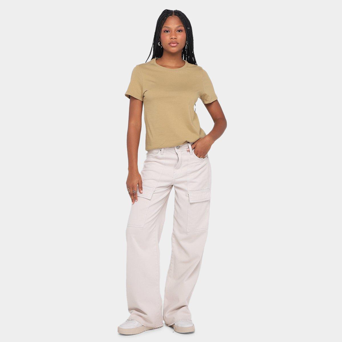 Camiseta Hering Básica Feminina - 4