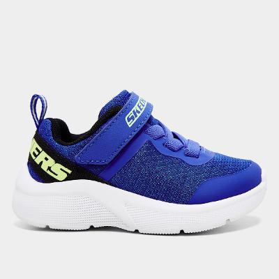 Tênis Infantil Skechers Microspec Go Planet Menino