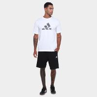Shorts Adidas 3 Stripes Alongado Masculino - 4