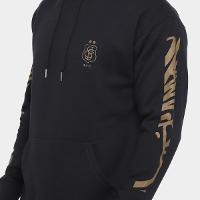 Moletom Com Capuz Santos Futebol e Arte Masculino - 3