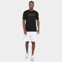 Bermuda de Moletom Santos Pela Bandeira que Ensina Masculina - 4