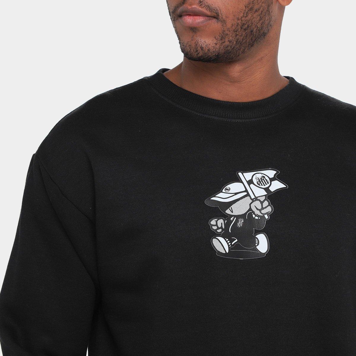 Moletom Santos Pela Bandeira que Ensina Masculino - 3