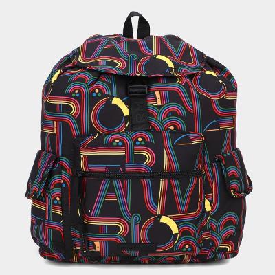 Mochila Farm Pipoca Logotuca Feminina