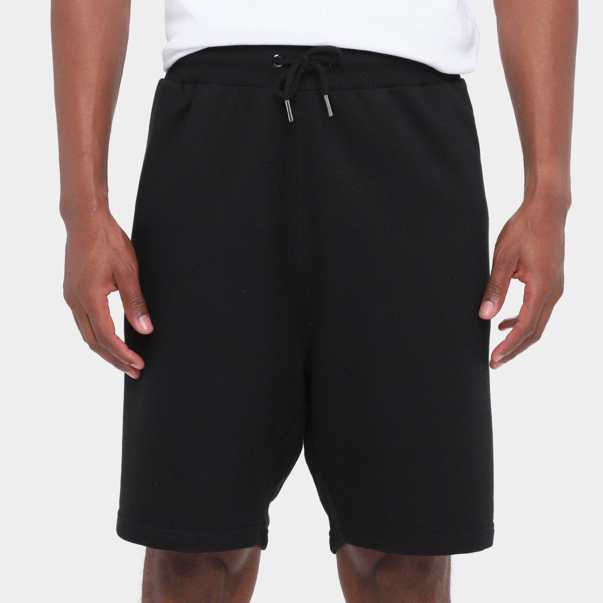 Bermuda de Moletom Santos Pela Bandeira que Ensina Masculina - 1