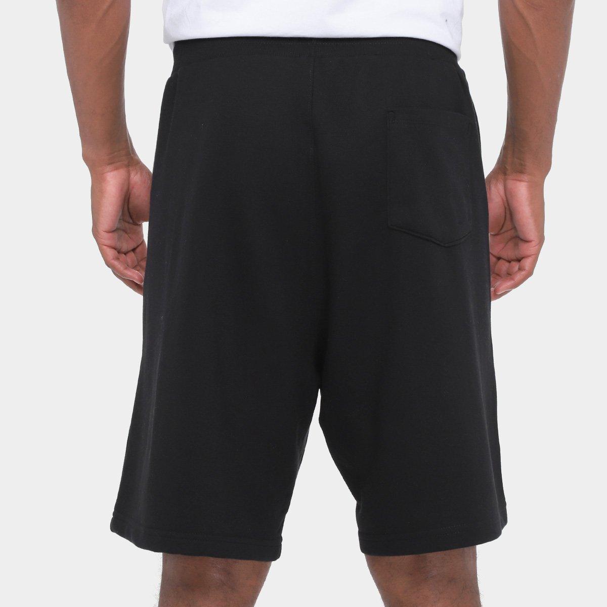 Bermuda de Moletom Santos Pela Bandeira que Ensina Masculina - 2