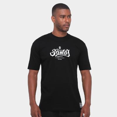 Camiseta Santos Vivo Pelo Santos Masculina