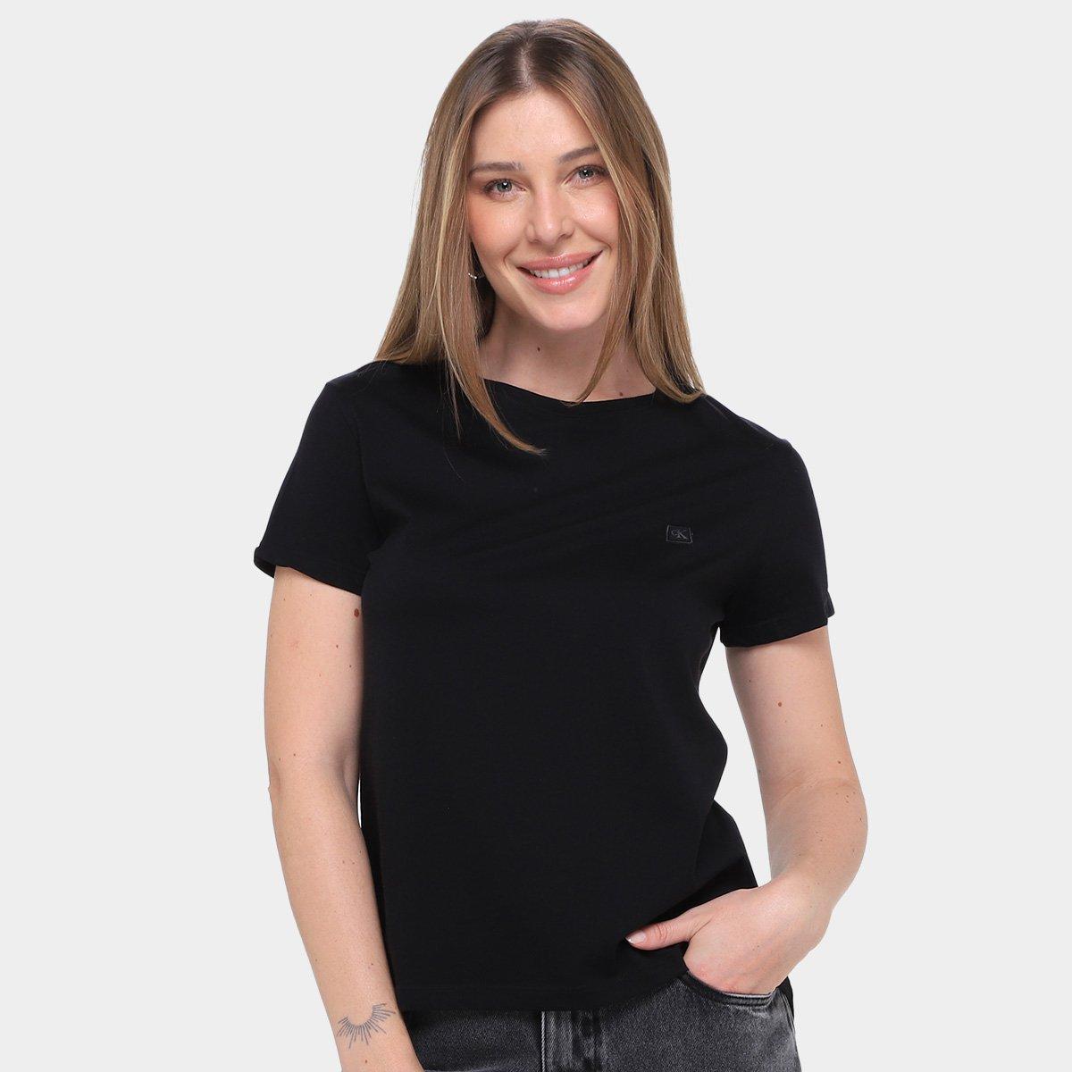 Camiseta Calvin Klein Egípicio Patch Feminina - 1