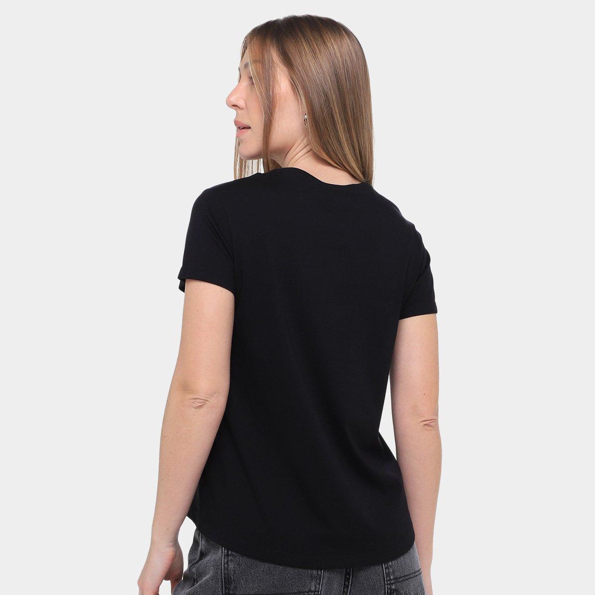 Camiseta Calvin Klein Egípicio Patch Feminina - 2