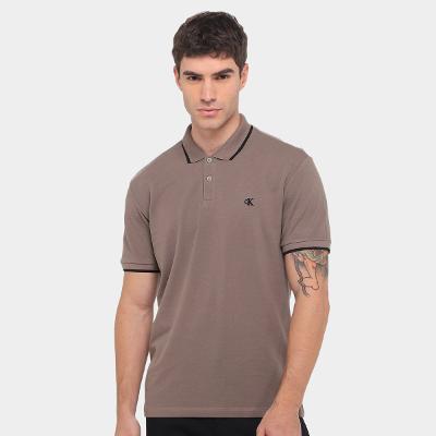 Camisa Polo Calvin Klein Friso Masculina