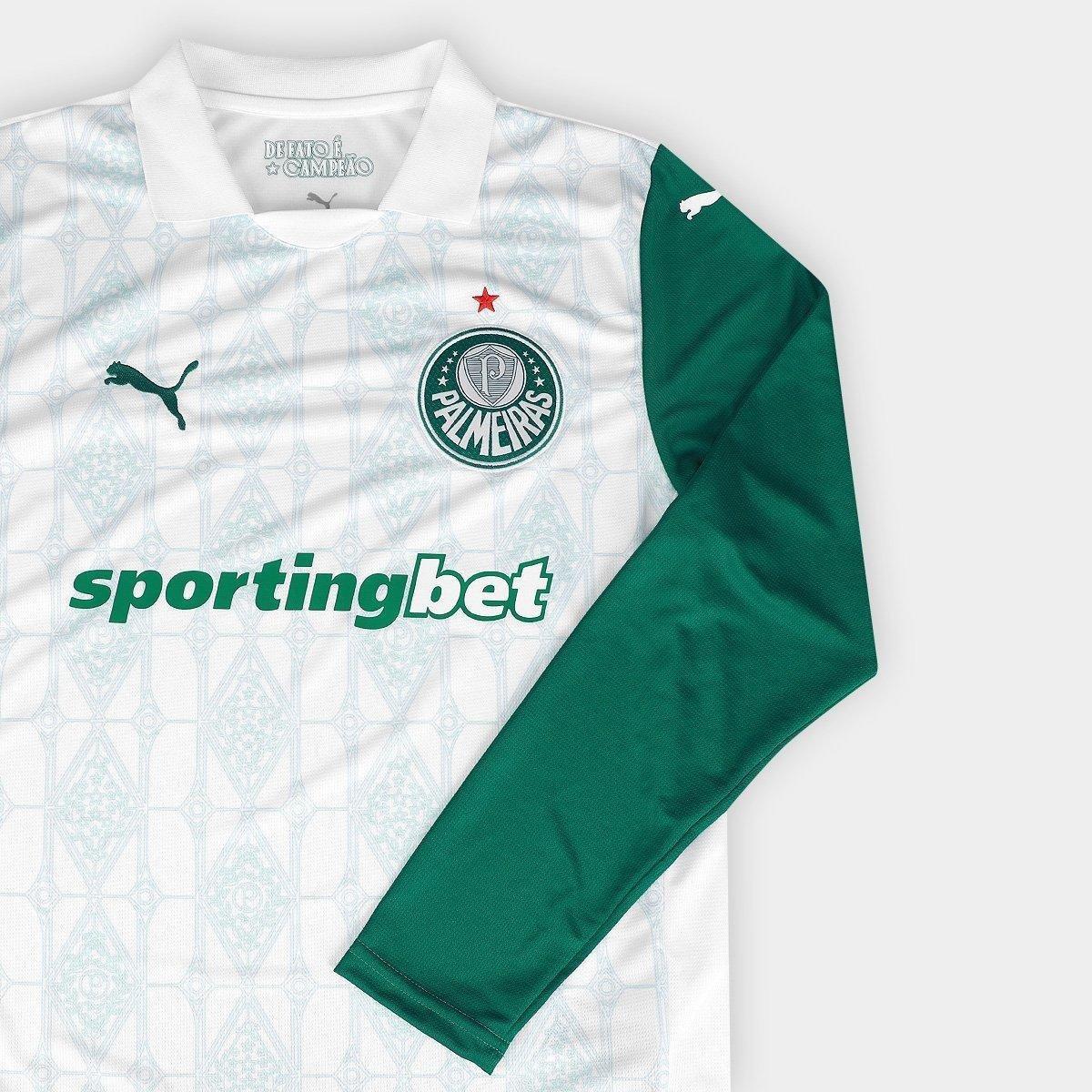 Camisa Manga Longa Palmeiras II 25/26 Torcedor Puma Masculina - 6