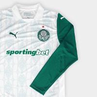 Camisa Manga Longa Palmeiras II 25/26 Torcedor Puma Masculina - 6