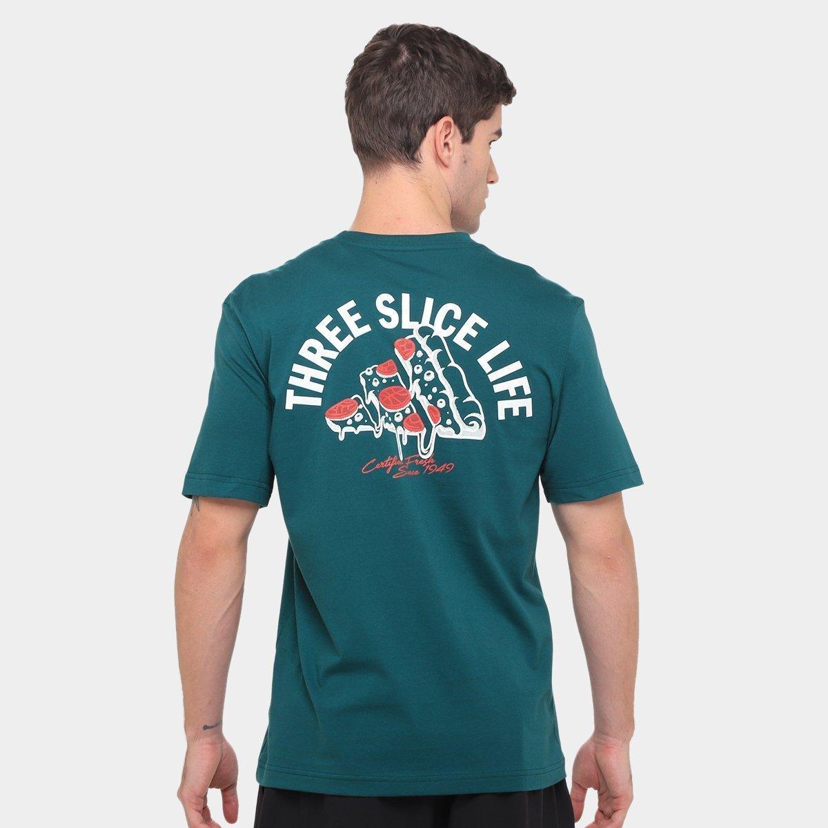 Camiseta Adidas Gráfica Pizza Masculina - 2